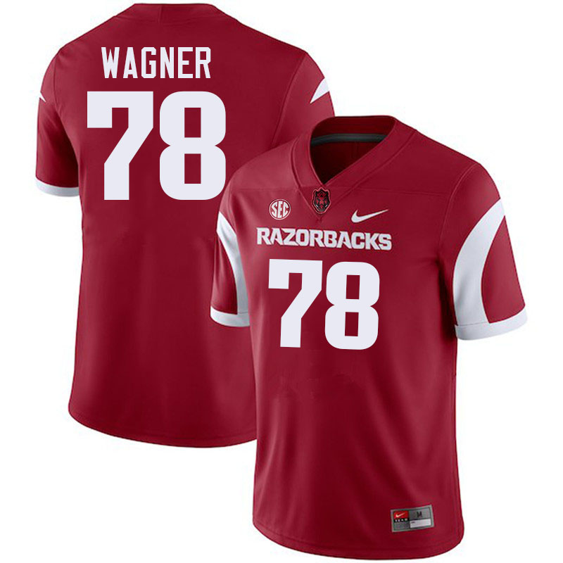 Dalton Wagner Arkansas Jersey,Arkansas Razorbacks #78 Dalton Wagner Jersey Youth College-Cardinal